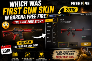 Which Was First Gun Skin in Garena Free Fire? The True 2018 Story